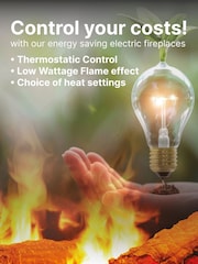 Dimplex Black Gosford Optimyst Water Vapour Electric Stove Fire - Image 6 of 6