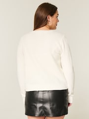 Hollister Cosy Crewneck Cardigan - Image 2 of 4