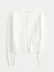 Hollister Cosy Crewneck Cardigan - Image 3 of 4