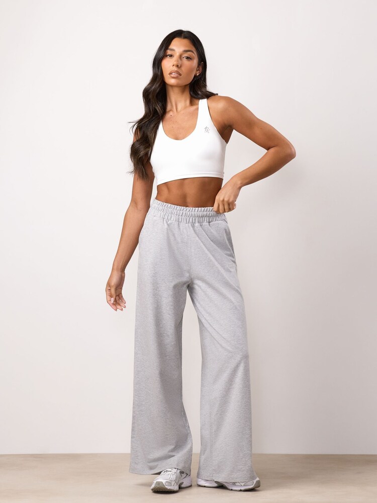 Gym King Grey 365 Straight Leg Joggers - Image 1 of 4