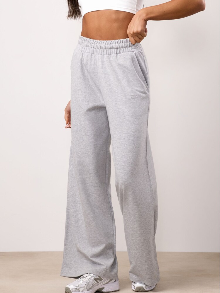 Gym King Grey 365 Straight Leg Joggers - Image 2 of 4