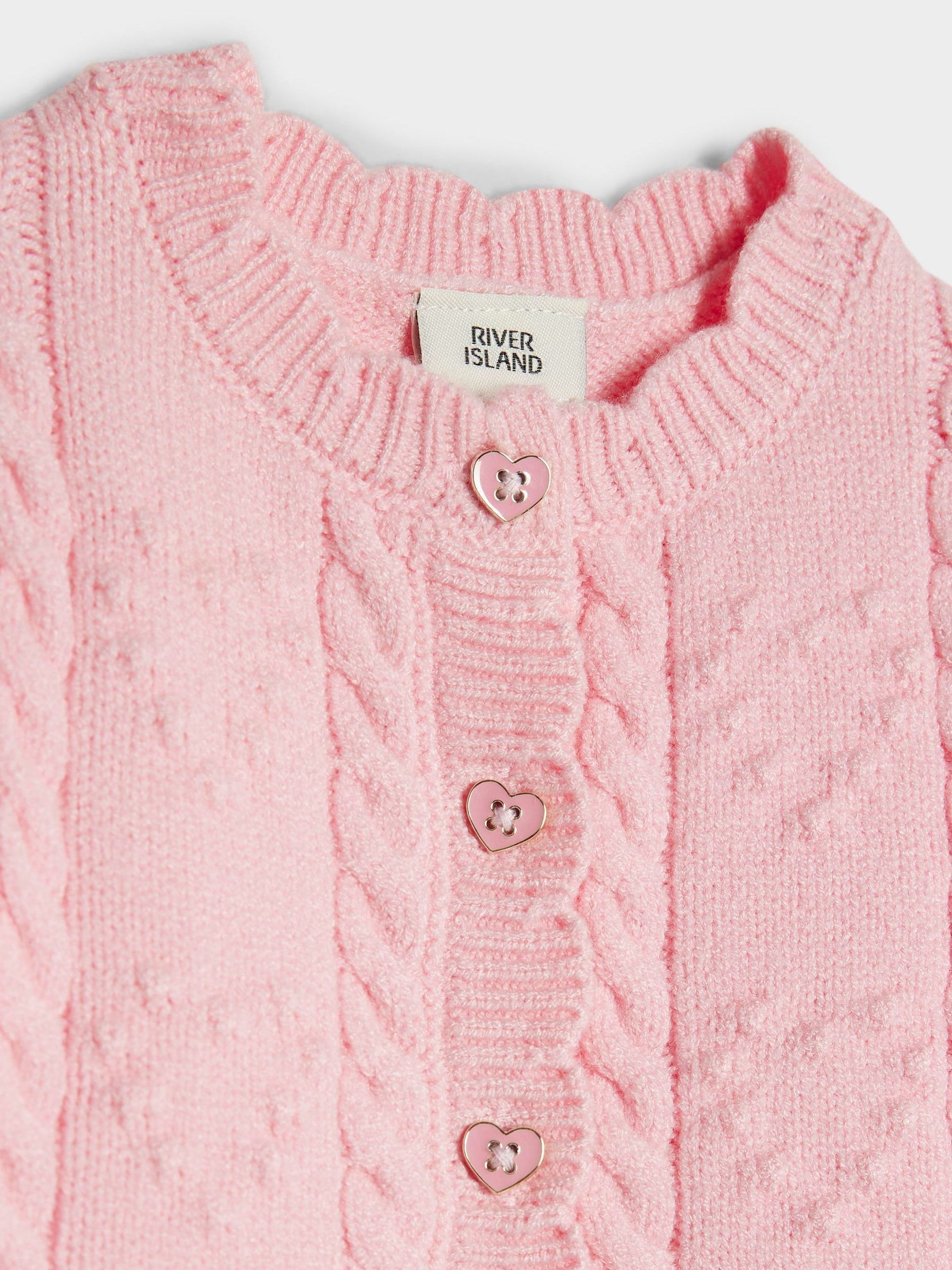 Cumpără River Island Peplum Knitted Bow Cardigan and Legging Set