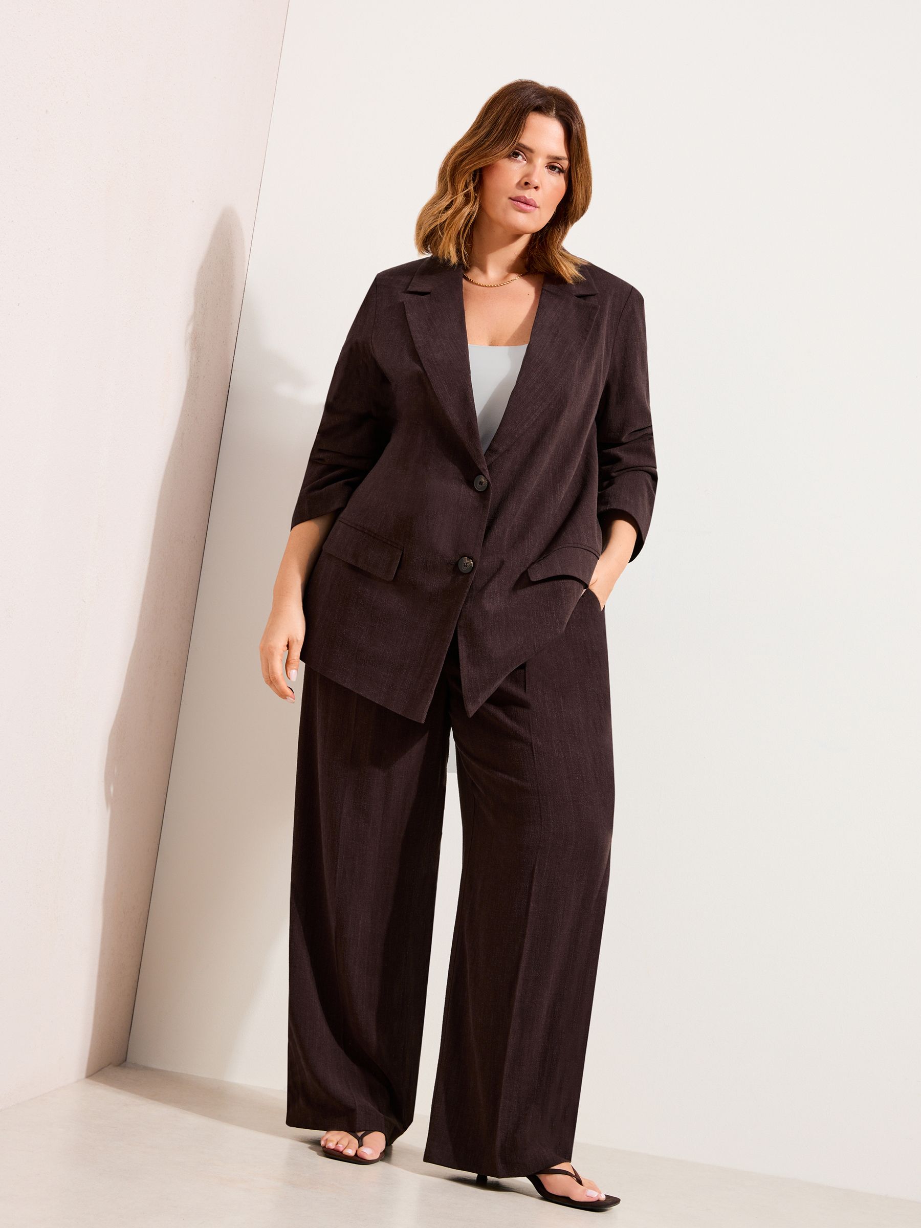 Comprar Chocolate marrom - Friends Like These blazer boyfriend com