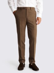 MOSS Tailored Fit Gold Twill Trousers - Image 1 of 3