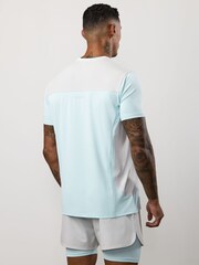 Gym King Blue Progress Performance T-Shirt - Image 2 of 4