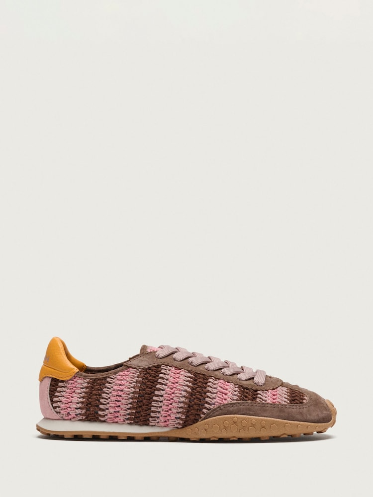 HOFF Brown Bridge Woven Trainers - Image 1 of 3
