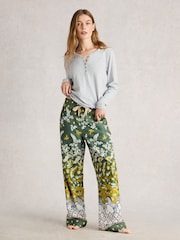 White Stuff Green Nina Pyjama Bottom - Image 1 of 6