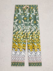 White Stuff Green Nina Pyjama Bottom - Image 5 of 6