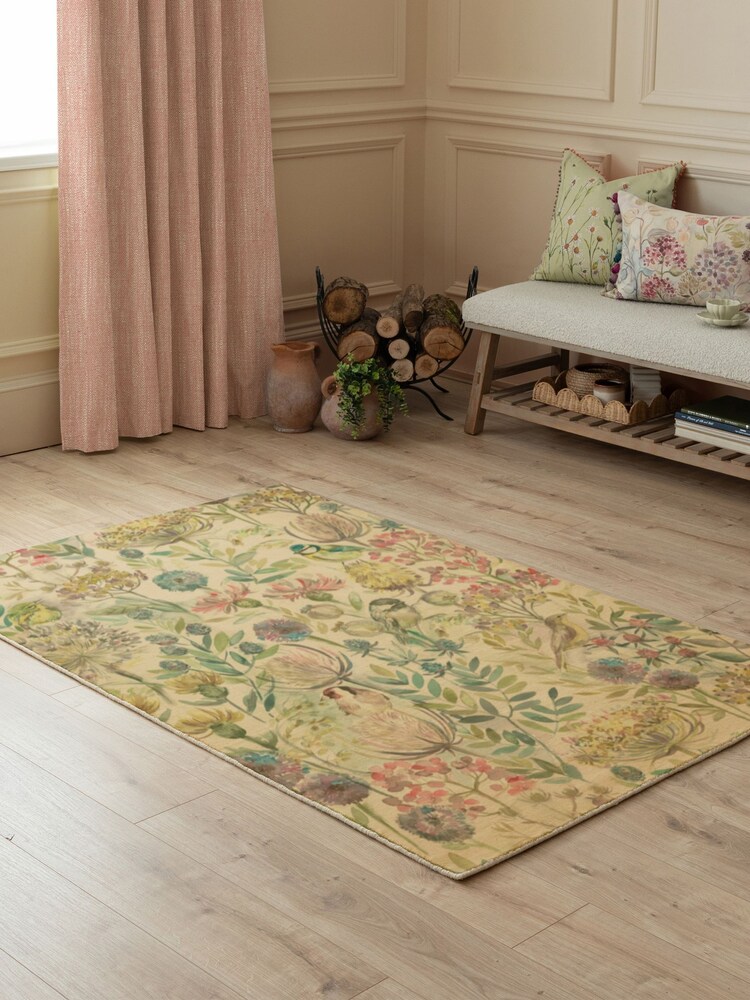 Voyage Maison Blue Arizona Sand Printed 100% Wool Rug - Image 1 of 3 Voyage Maison Blue Arizona Sand Printed 100% Wool Rug - Image 1 of 3