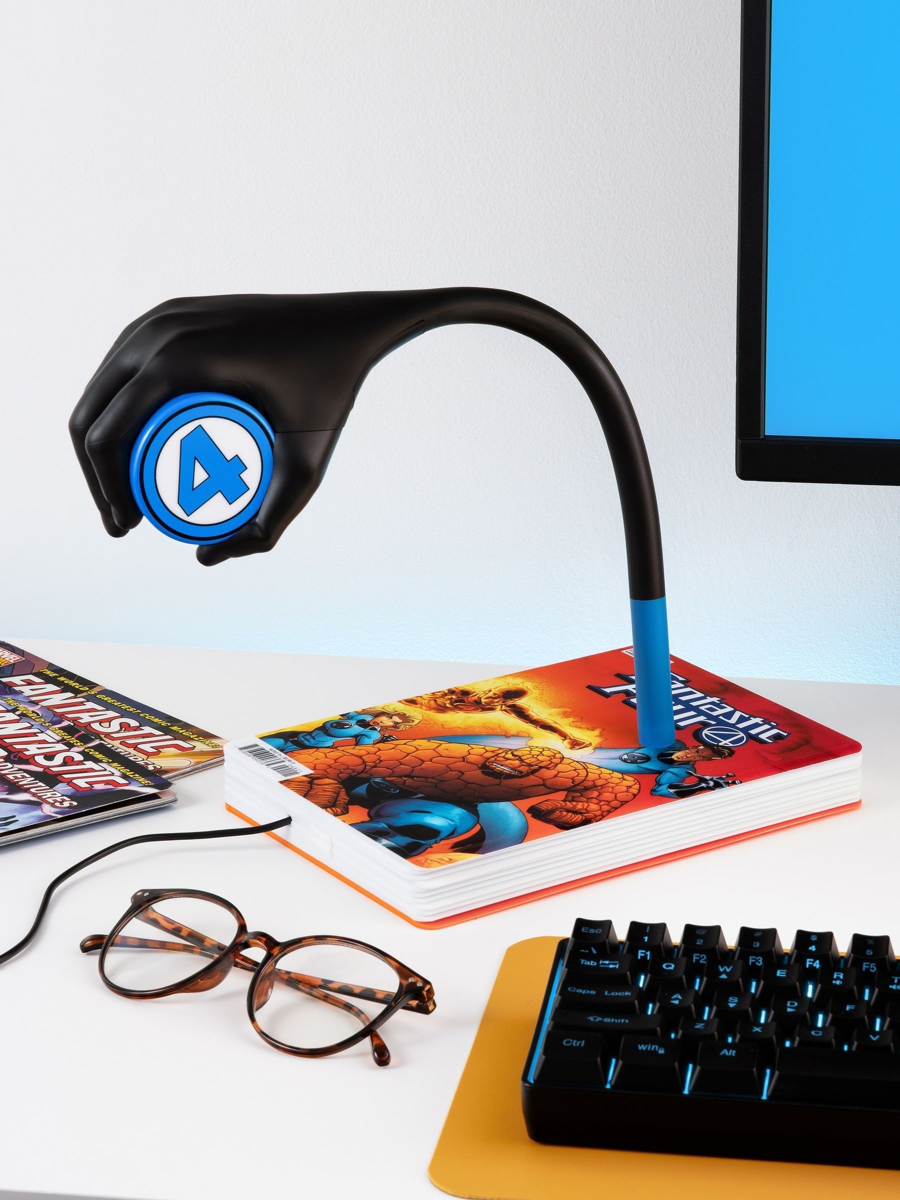 Marvel Mr Fantastic USB Powered Light 33cm Tall Wall Mountable Paladone - Image 2