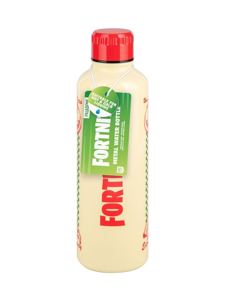 Fortnite Yellow Metal Water Bottle - Image 5 of 5