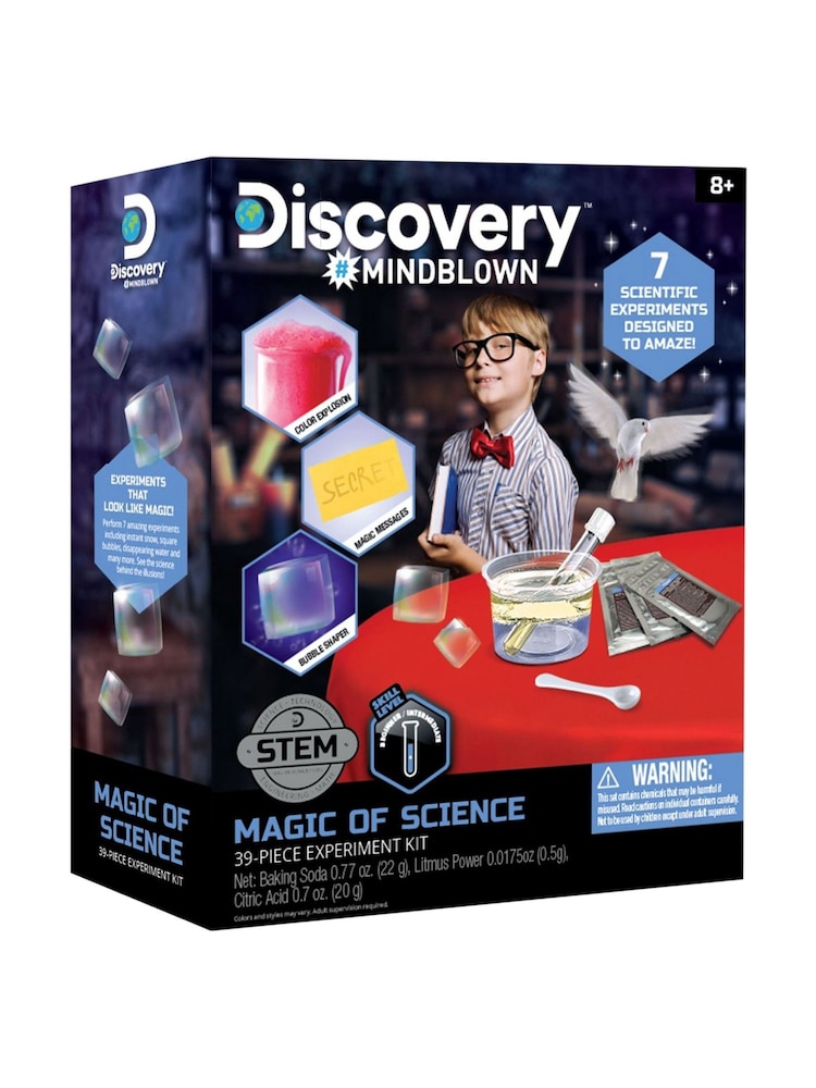 Discovery Mindblown Experiment Kit Magic of Science Toy - Image 6 of 6 Discovery Mindblown Experiment Kit Magic of Science Toy - Image 6 of 6