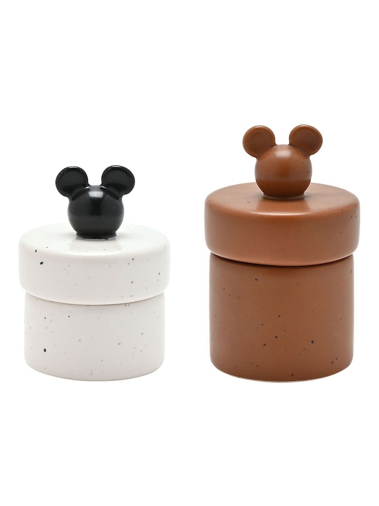Widdop Natural Disney Mickey Shapes Set of 2 Trinket Pots - Image 2 of 5 Widdop Natural Disney Mickey Shapes Set of 2 Trinket Pots - Image 2 of 5
