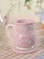 Widdop Pink Disney Alice in Wonderland Embossed Mug  Cheshire Cat - Image 4 of 4