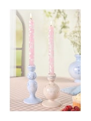 Widdop Set of 2 Disney Alice in Wonderland Taper Candle Holders - Image 1 of 5