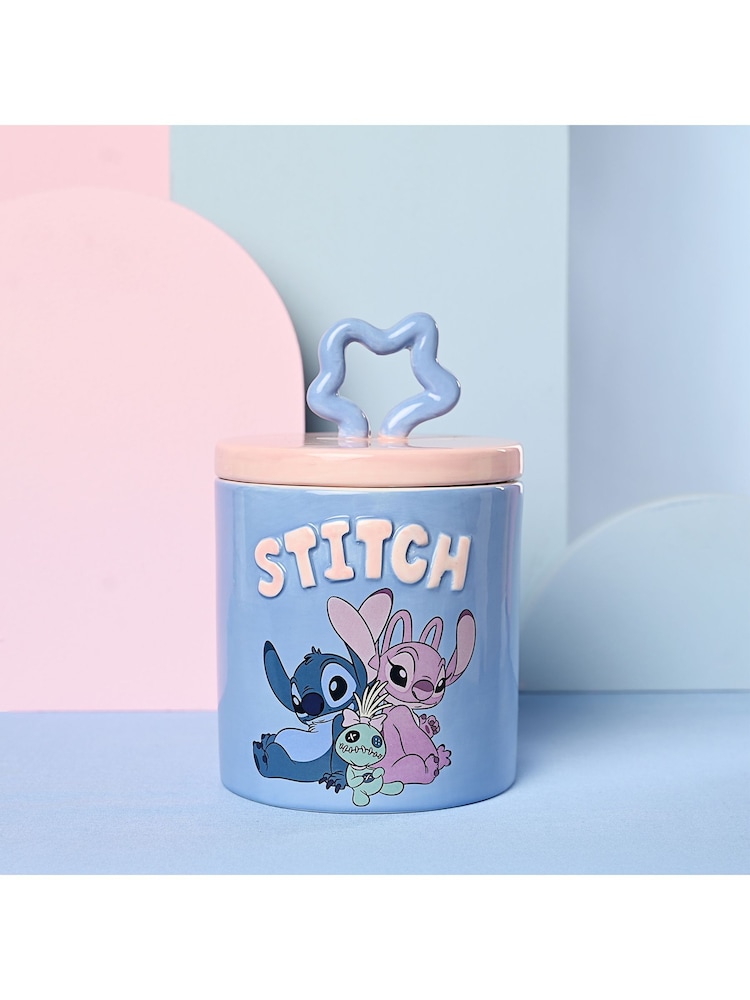 Widdop Blue Disney Stitch Storage Jar - Image 1 of 5 Widdop Blue Disney Stitch Storage Jar - Image 1 of 5