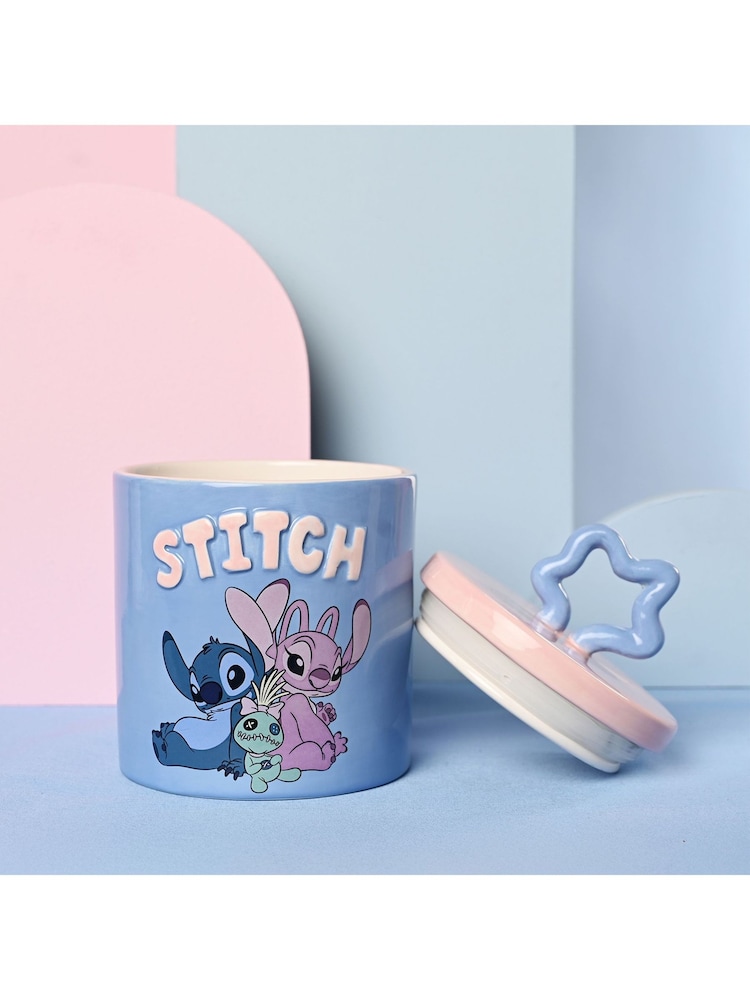 Widdop Blue Disney Stitch Storage Jar - Image 2 of 5 Widdop Blue Disney Stitch Storage Jar - Image 2 of 5