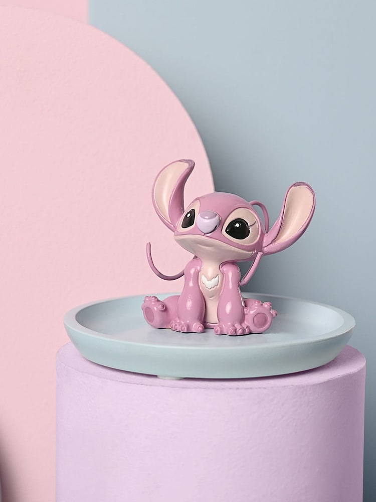 Widdop Pink Disney Stitch Resin Trinket Dish - Image 1 of 4 Widdop Pink Disney Stitch Resin Trinket Dish - Image 1 of 4