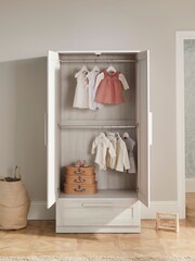 Mamas & Papas 3 Piece Nimbus White Atlas Convertible Cot Range - Image 6 of 12