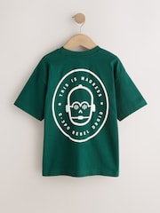 Green Back Print Star Wars T-Shirt (3-16yrs) - Image 2 of 5