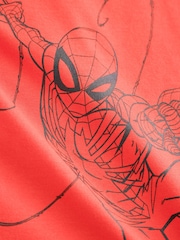 Red Sequin Spiderman Short Sleeve T-Shirt (3-16yrs) - Image 5 of 5