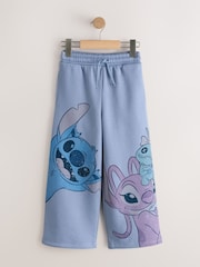 Blue Lilo and Stitch Wide Leg Joggers (3-16yrs) - Image 4 of 7