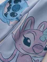 Blue Lilo and Stitch Wide Leg Joggers (3-16yrs) - Image 7 of 7