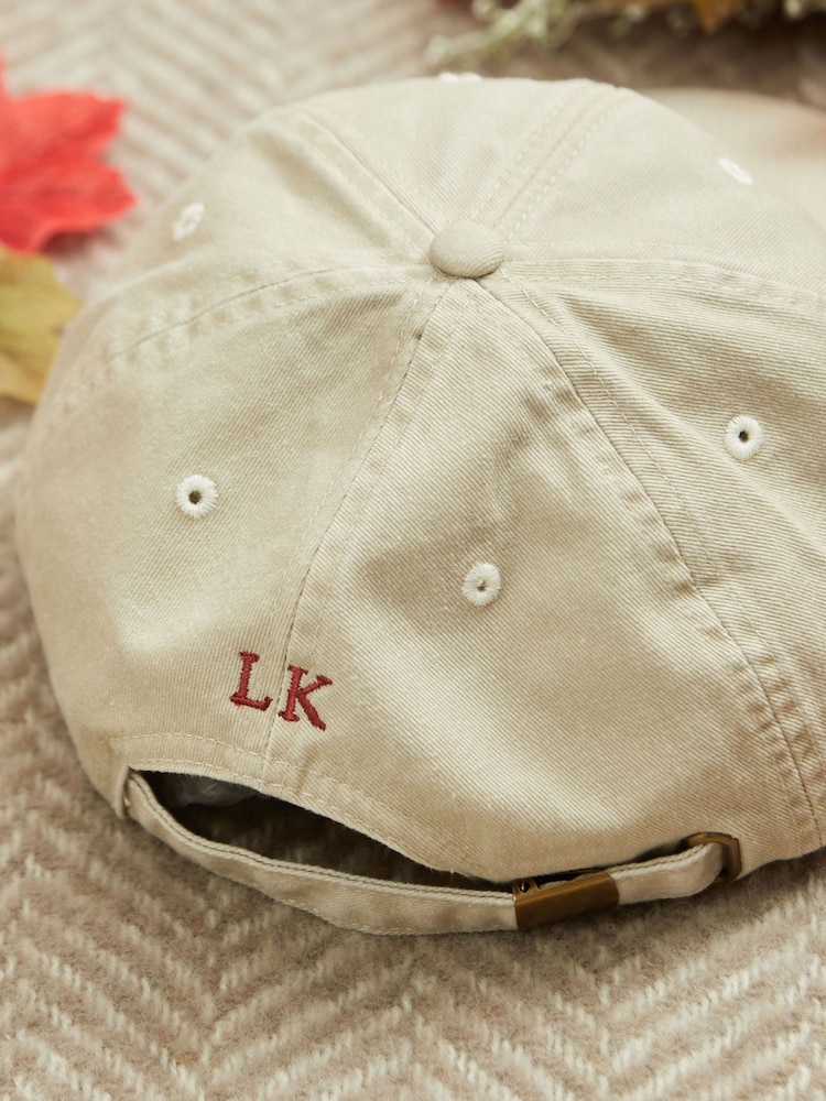 Personalised "I Am an Autumn" Adult Cap in Natural by Made Yours - Image 3 of 3 Personalised "I Am an Autumn" Adult Cap in Natural by Made Yours - Image 3 of 3