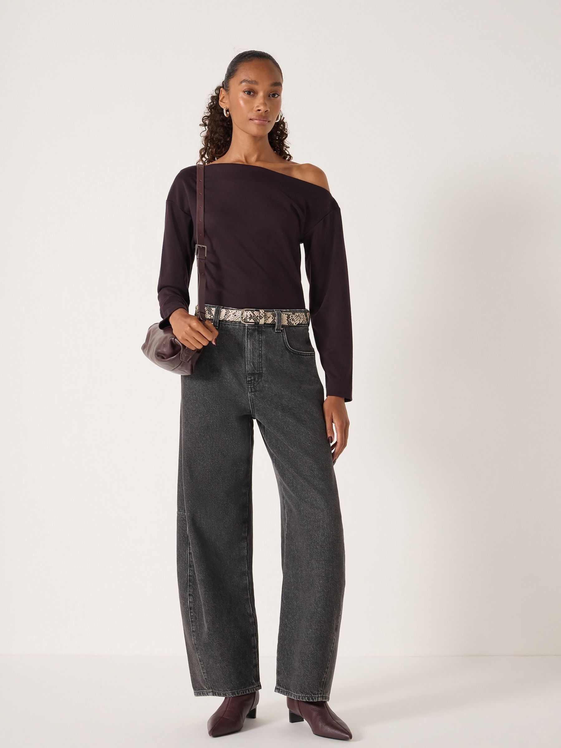 トップス  OFF SHOULDER JERSEY Buy Hush Purple Off Shoulder Jersey Top from the Next UK online shop
