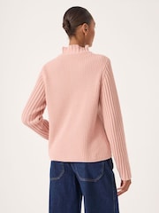 Rosa - Hush Kiley Wool Blend Frill Trim Jumper - Imagen 2 de 4