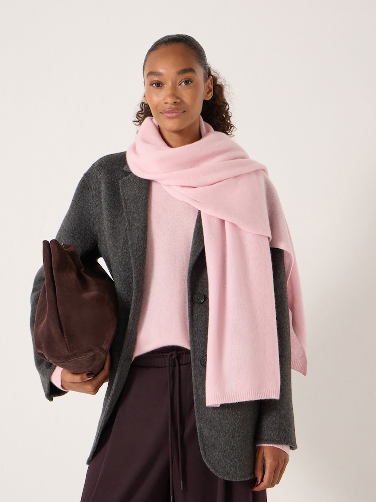 Hush Pink Cashmere Scarf - Image 4 of 4