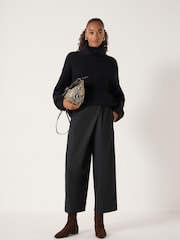 Hush Black Meryl Roll Neck Jumper - Image 2 of 5