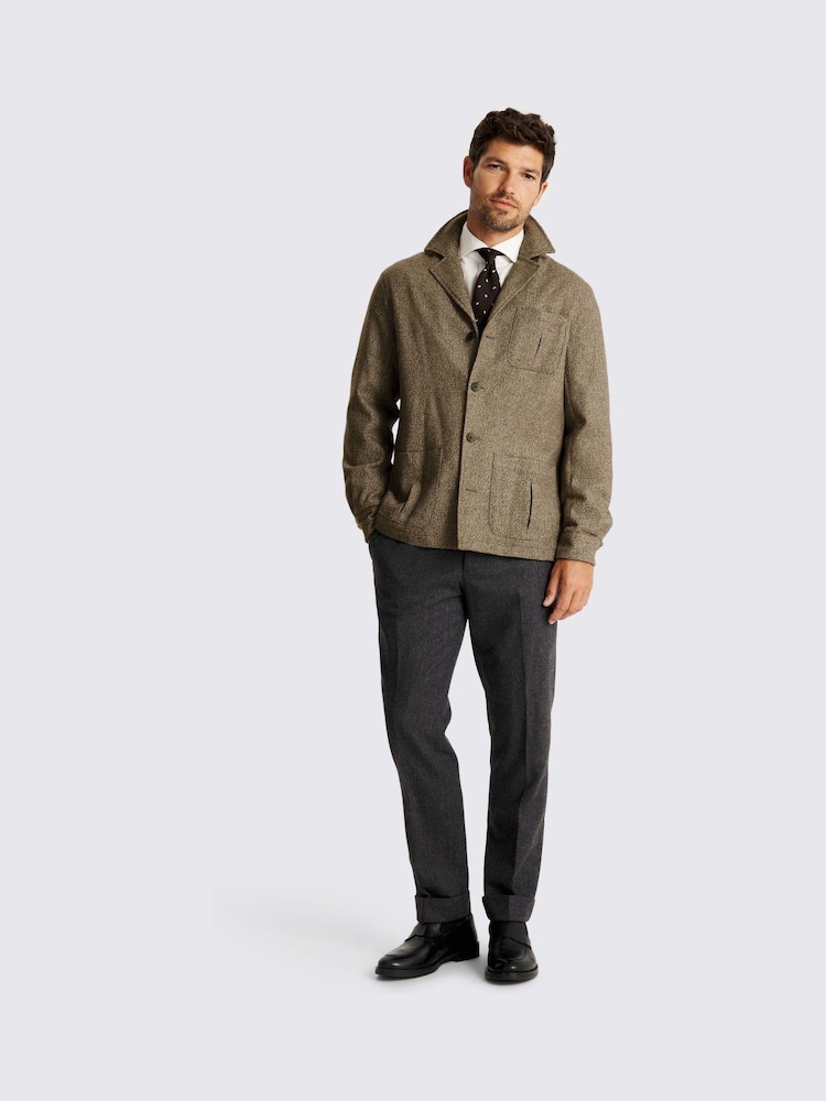 MOSS Natural Safari Shacket - Image 2 of 5
