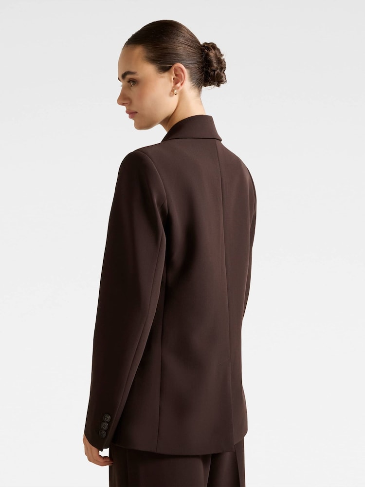Forever New Brown Briony Single Breasted Blazer - Image 2 of 5