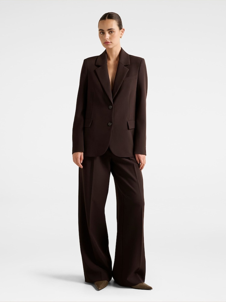 Forever New Brown Briony Single Breasted Blazer - Image 5 of 5 Forever New Brown Briony Single Breasted Blazer - Image 5 of 5