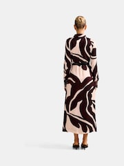 Forever New Elliana Printed Satin Midi Dress - Imagem 2 de 4