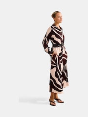Forever New Elliana Printed Satin Midi Dress - Imagem 4 de 4