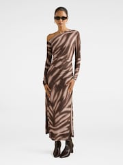 Forever New Gemma Petite Tipped Shoulder Midi Dress - Slika 1 iz 4