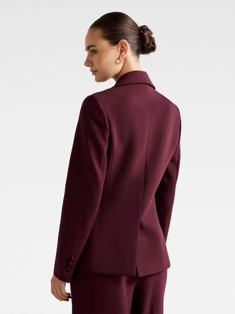 Forever New Red Lee Nipped Waist Blazer - Image 2 of 5 Forever New Red Lee Nipped Waist Blazer - Image 2 of 5