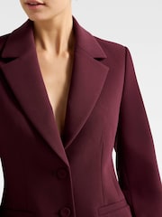 Forever New Red Lee Nipped Waist Blazer - Image 3 of 5