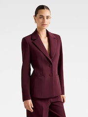 Forever New Red Lee Nipped Waist Blazer - Image 4 of 5