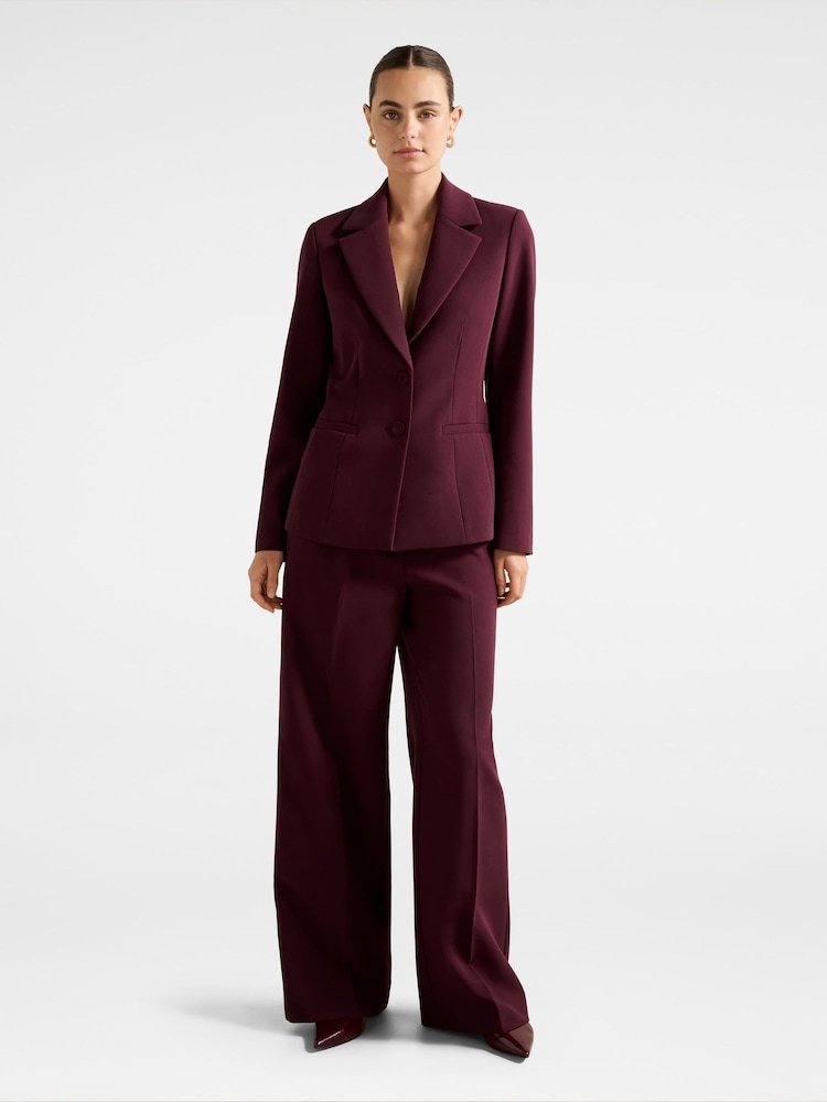 Forever New Red Lee Nipped Waist Blazer - Image 5 of 5 Forever New Red Lee Nipped Waist Blazer - Image 5 of 5