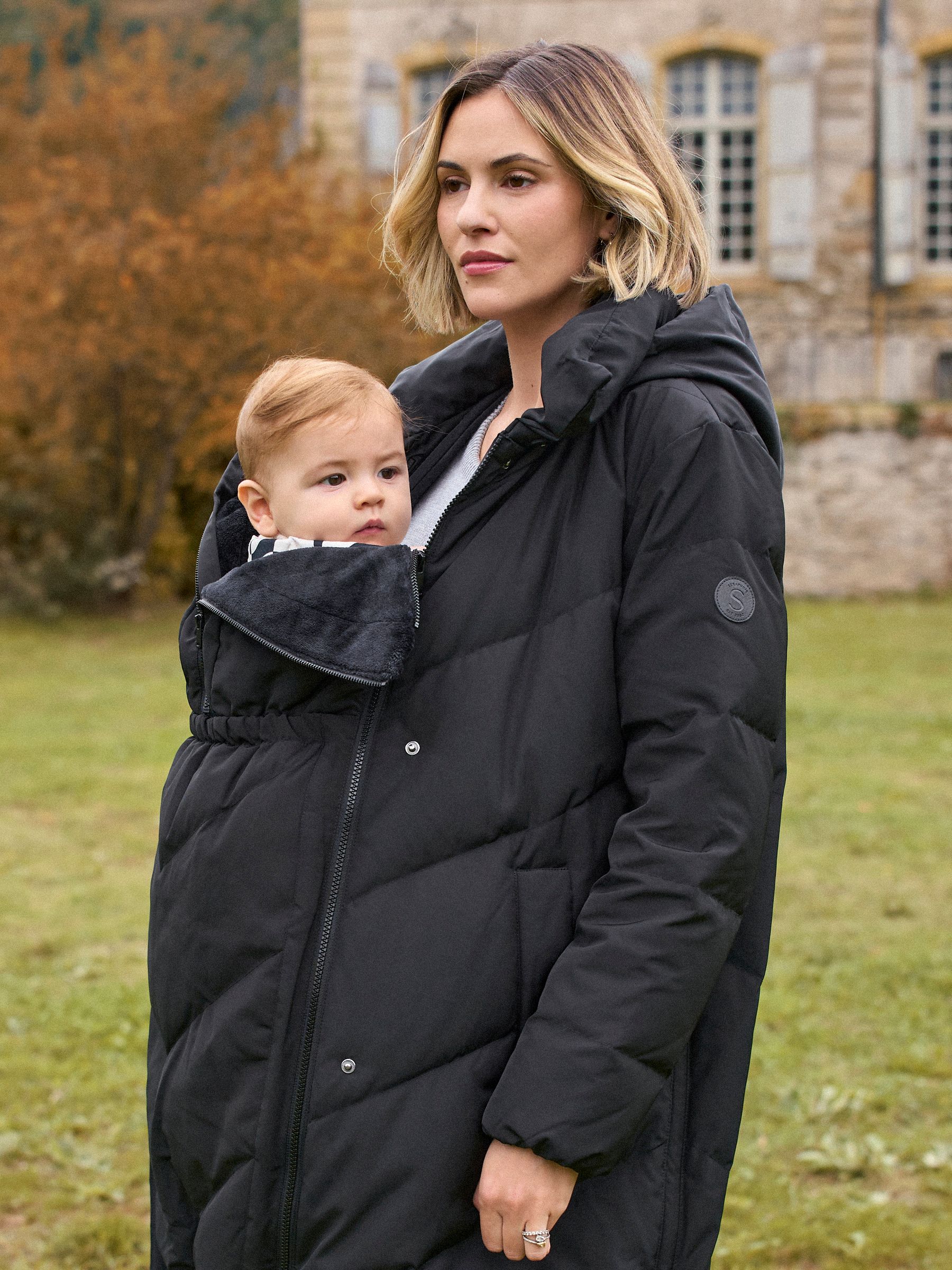 Buy Seraphine Black Long Chevron 3 in 1 Maternity & Babywearing