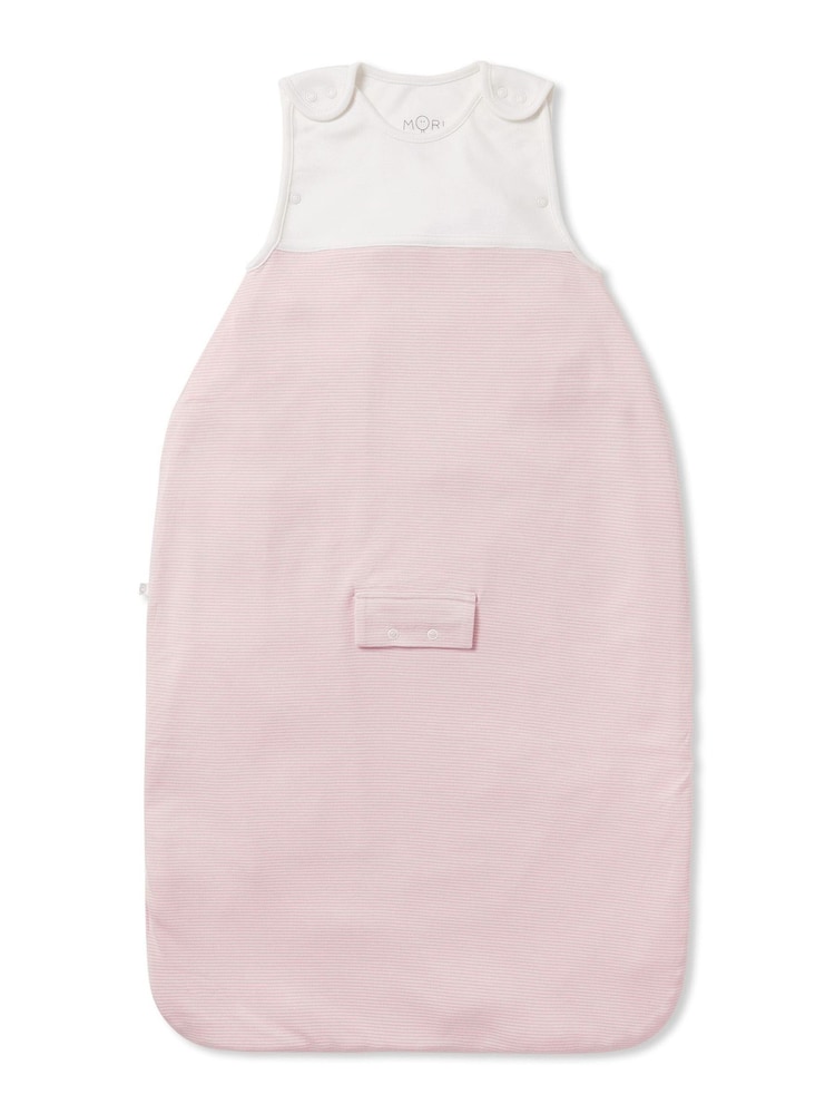 MORI Pink Supersoft 0.5 Lightweight Sleeping Bag Front Zip - Image 3 of 3