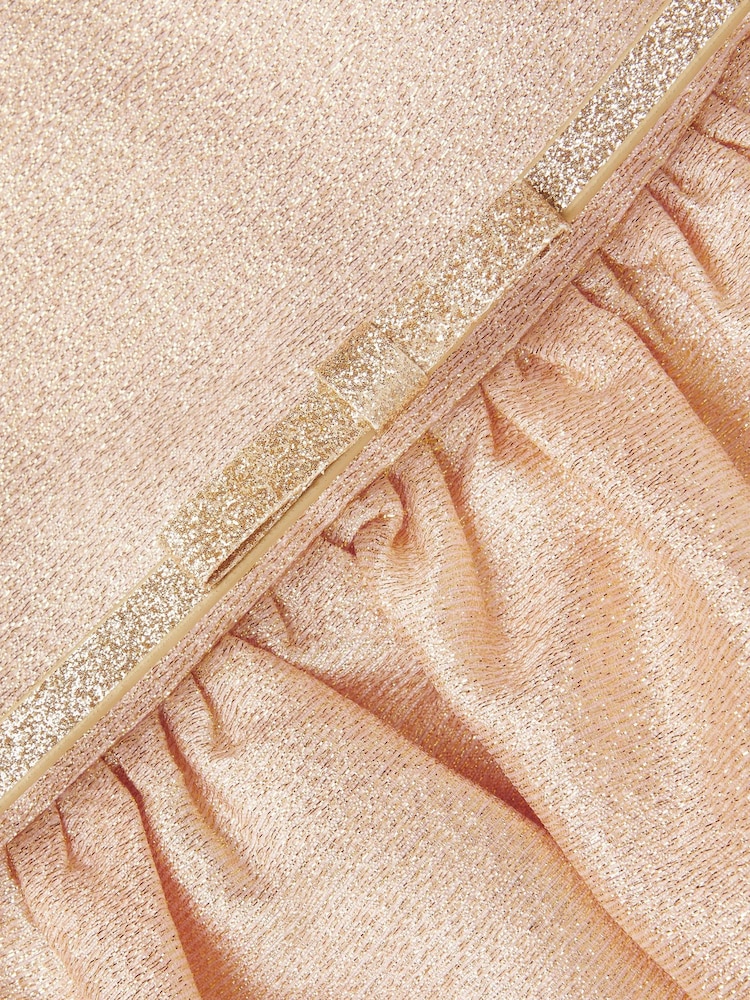 Monsoon Gold Layla Jacquard Bubble Dress - Image 3 of 3 Monsoon Gold Layla Jacquard Bubble Dress - Image 3 of 3
