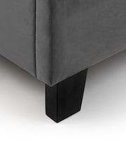 Julian Bowen Grey Rosa Bed - Image 5 of 6