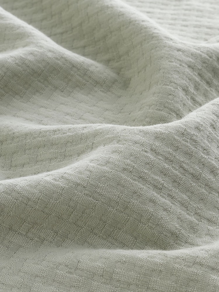 Sage Woven Textured Polo Shirts - Image 2 of 3