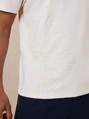 White Short Sleeve Polo Shirt - Image 6 of 9