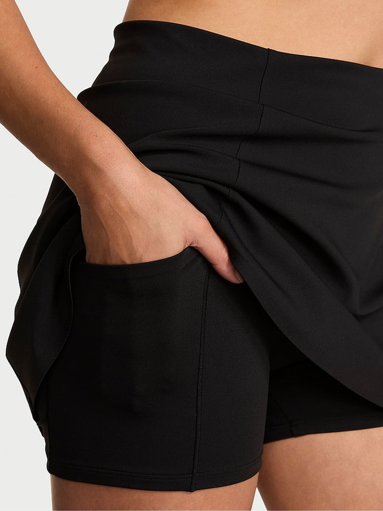 Victoria's Secret Black Elevate™ Skort - Image 3 of 3 Victoria's Secret Black Elevate™ Skort - Image 3 of 3