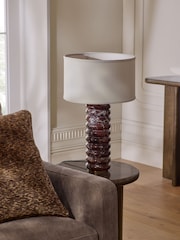 Red N. Premium Marble Highclere Large Table Lamp - Image 2 of 7